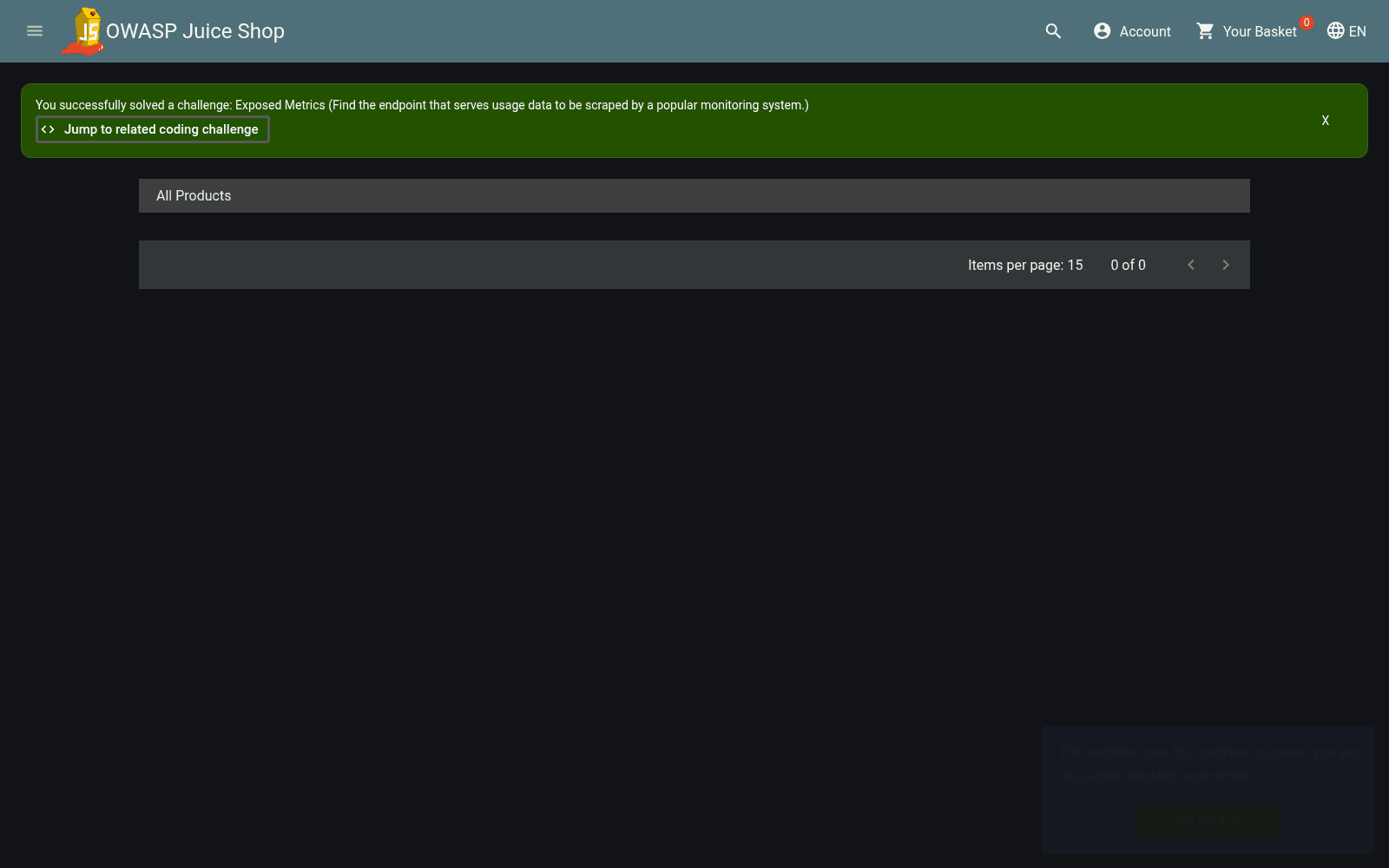 ML WAF demonstration with OWASP Juice Shop as the application behind the firewall.
